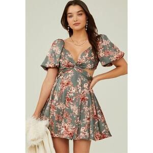 Alter’d state Ann Marie XXL green women’s dress NWOT